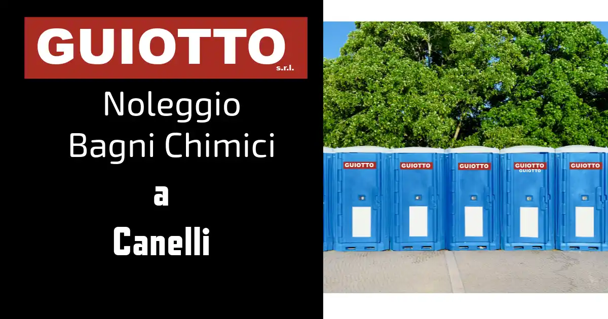 Scopri di più sull'articolo Noleggio Bagni Chimici Canelli